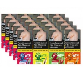 Tigari de foi Wtf Big`n Tipsy Mix Pack 100 reduceri